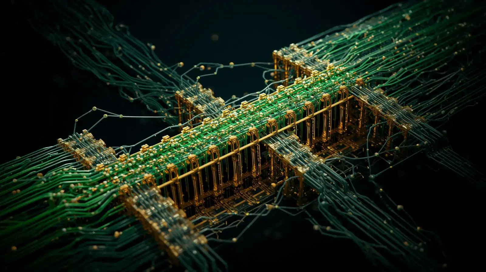 LSTM cell architecture with gates