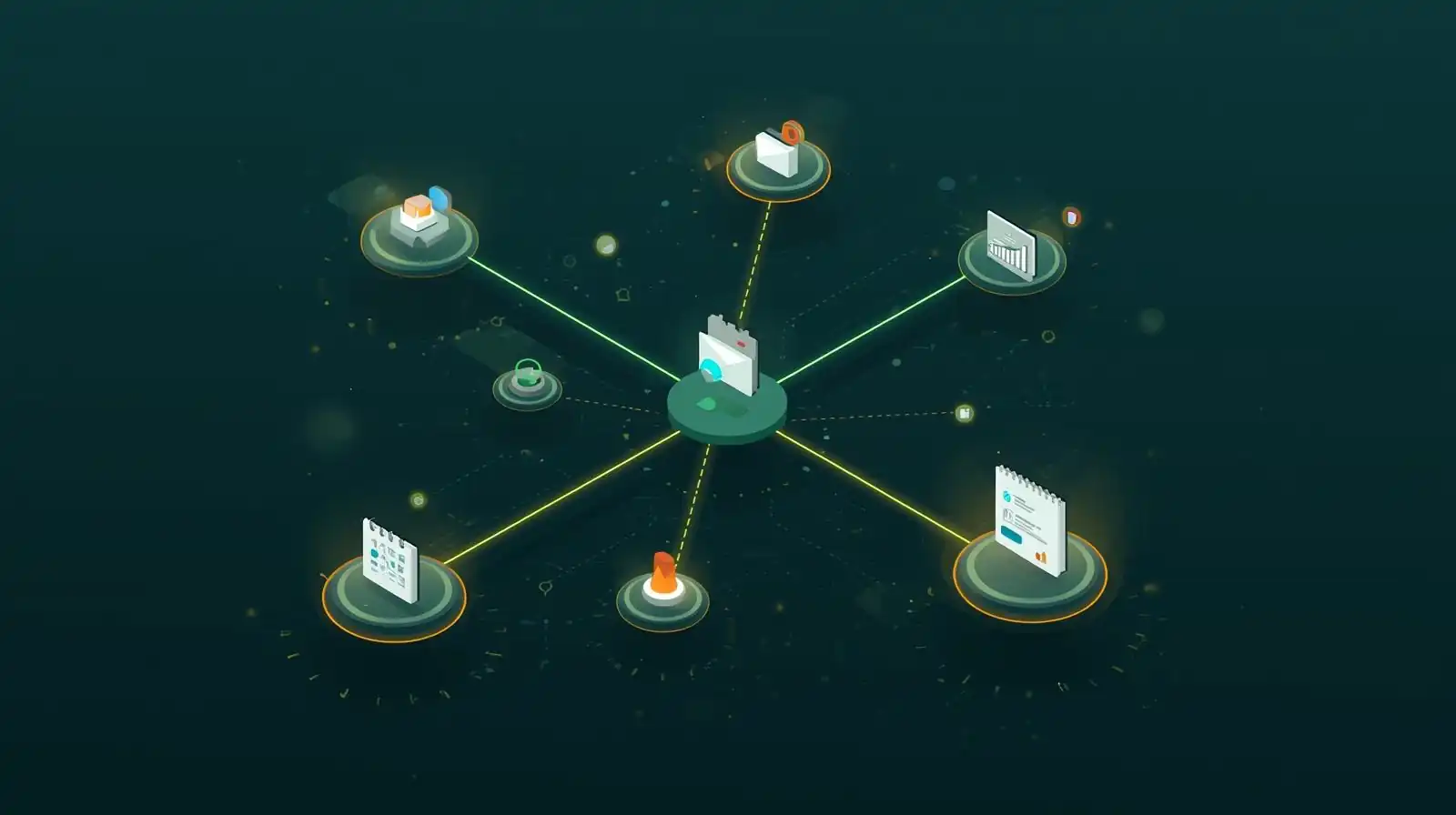 AI automation streamlining business workflows and processes